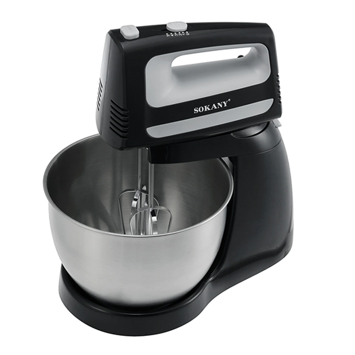 Máy đánh trứng, trộn bột để bàn SOKANY SK-6622 dung tích 3.5L 400W