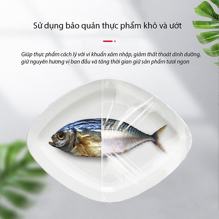 Máy bọc màng thực phẩm màng co bán tự động HW450 Size 25-45cm