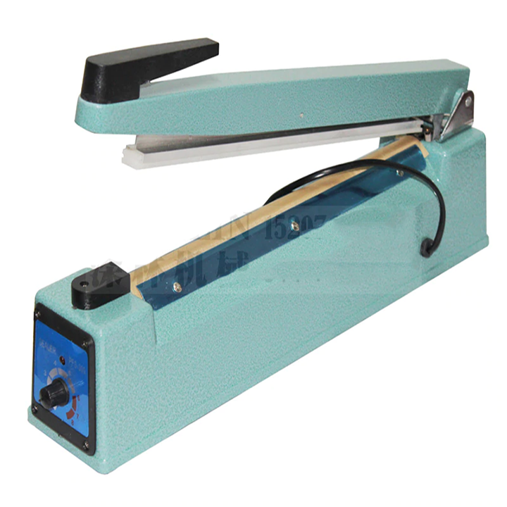 Máy hàn miệng túi vỏ thép PFS-300 không kén túi, tặng 1 bộ dây hàn nhiệt