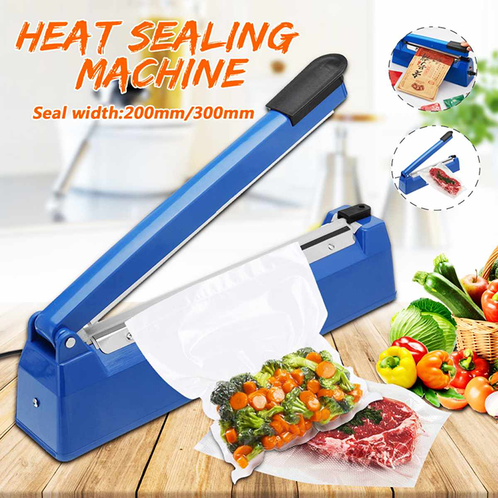 Máy hàn cắt miệng túi PFS-200 đa năng dán túi nilon, zip bạc, túi giấy craft
