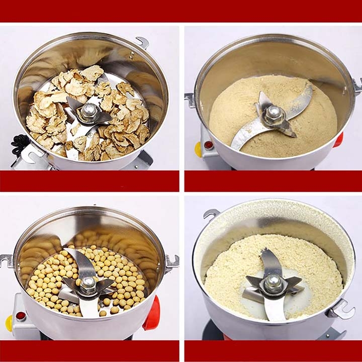 Máy xay bột khô, nghiền ngũ cốc, dược liệu siêu mịn