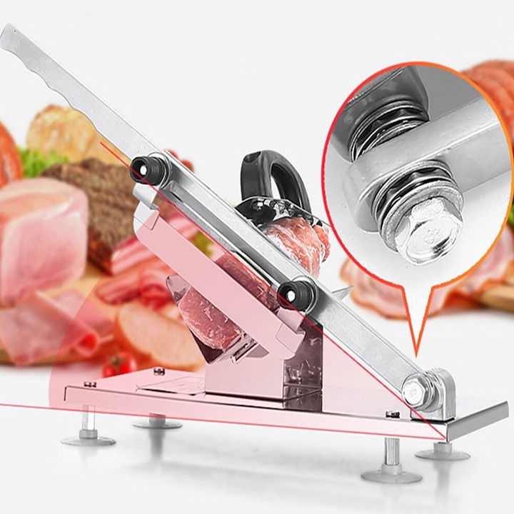 Dụng cụ thái thịt đa năng, máy thái thịt đông lạnh chất lượng cao inox bền đẹp