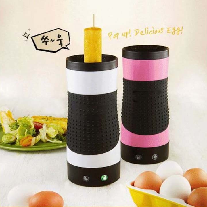 Máy chiên trứng làm trứng cuộn xúc xích gia đình 1 ống