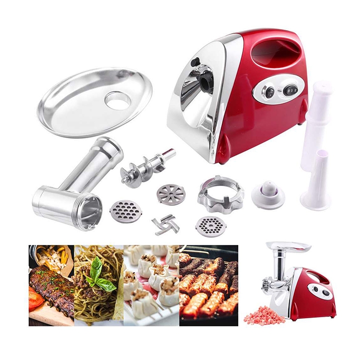Máy nghiền thịt, máy xay thịt 2800W xay thịt cá, rau củ làm dồi sụn tại nhà