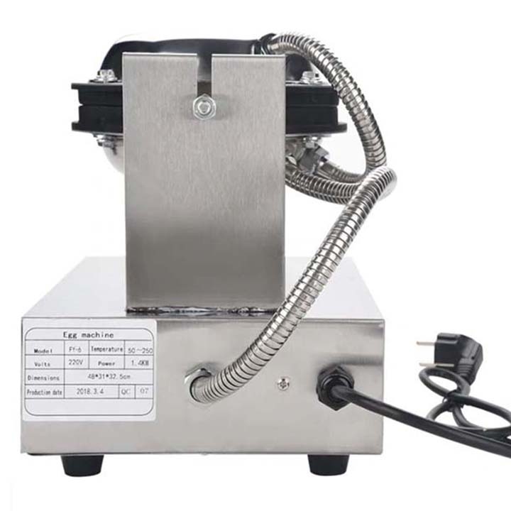 Máy làm bánh trứng gà non 1400W kiểm soát nhiệt độ chính xác, bánh thơm ngon