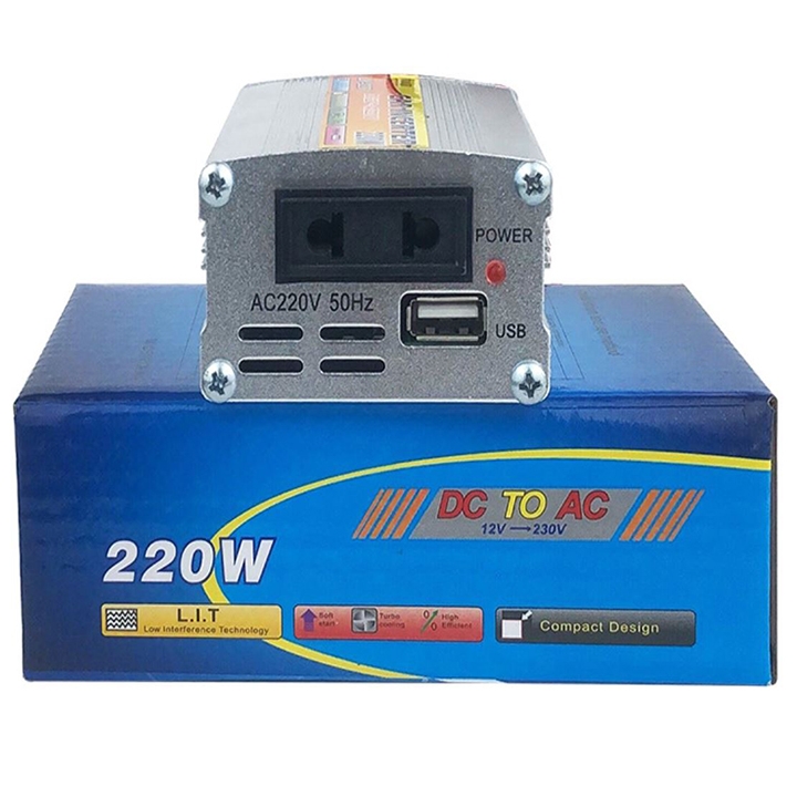 Bộ kích điện 12V sang 220V công suất 220W