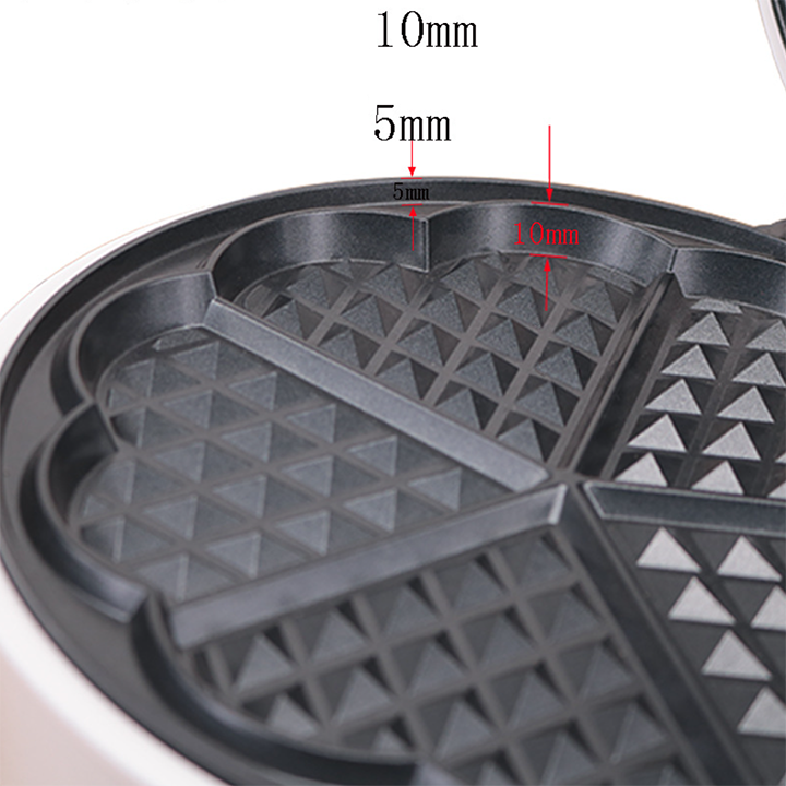 Máy làm bánh kẹp tàn ong SOKANY/1000W nướng bánh waffle gia đình