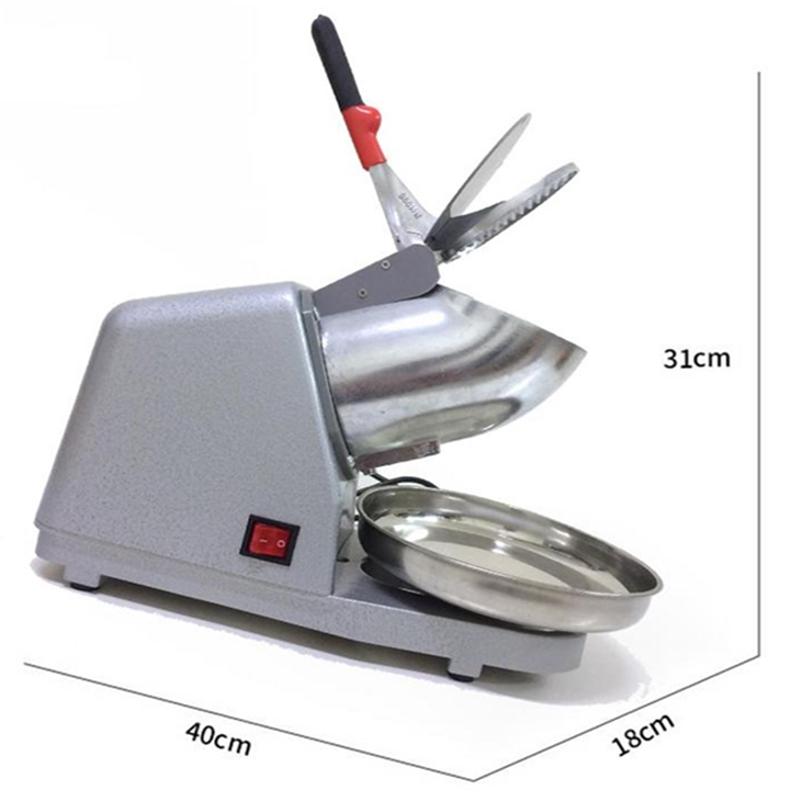 Máy bào đá 2 dao 2 nắp công suất 300W xay đá tuyết siêu mịn