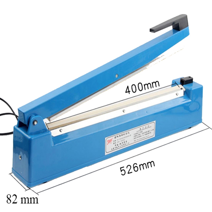 Máy hàn miệng túi dập tay PFS-400 tự ngắt an toàn, đường hàn đẹp, tặng dây hàn phụ