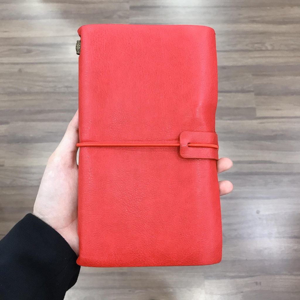 Sổ Bìa Da 11x19 cm Buộc Dây