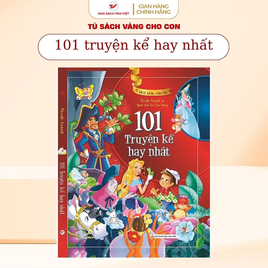101 Truyện Kể Hay Nhất - Bộ Tủ Sách Vàng Cho Con ( Phiên Bản Bìa Mềm )