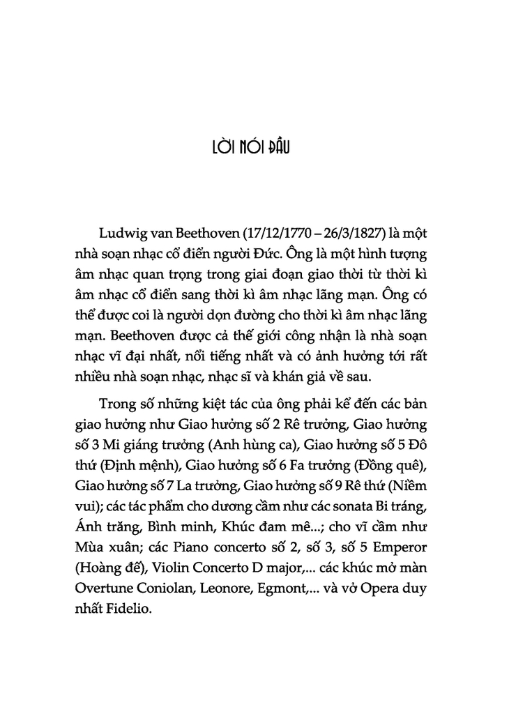 Kể Chuyện Cuộc Đời Các Thiên Tài - Beethoven - Nhà soạn nhạc cổ điển vĩ đại thế giới