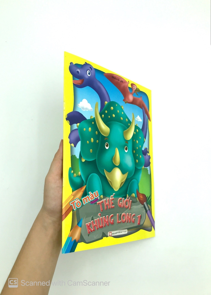 Tô màu thế giới khủng long 1
