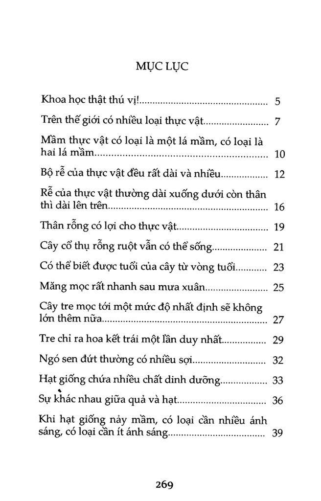 Khoa Học Vui - Thế Giới Thực Vật