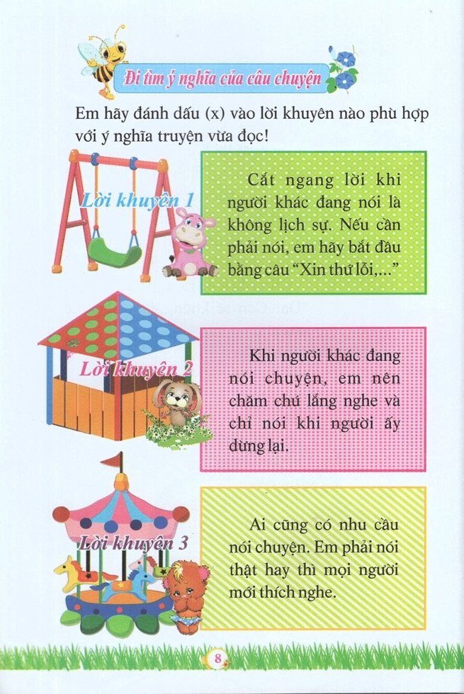 Những Câu Chuyện Giáo Dục - Hãy Nghe Tớ Nói Hết Đã