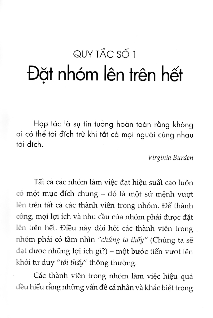 Làm Việc Nhóm - 10 Nguyên Tắc Để Phối Hợp Hiệu Quả