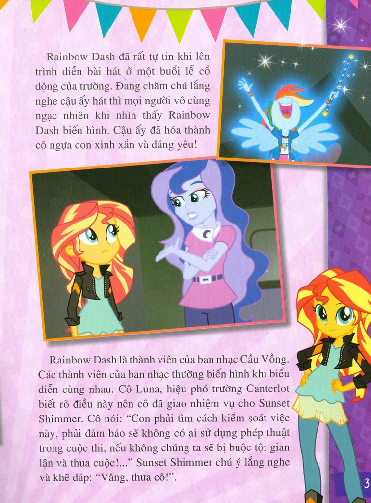 My Little Pony - Rainbow Rocks - Cuộc Thi Gay Cấn (Hình Dán)