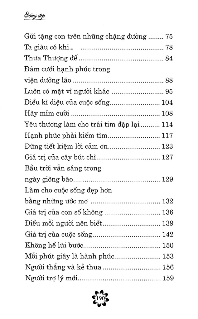 Tủ Sách Sống Đẹp - Điều Kỳ Diệu Của Cuộc Sống