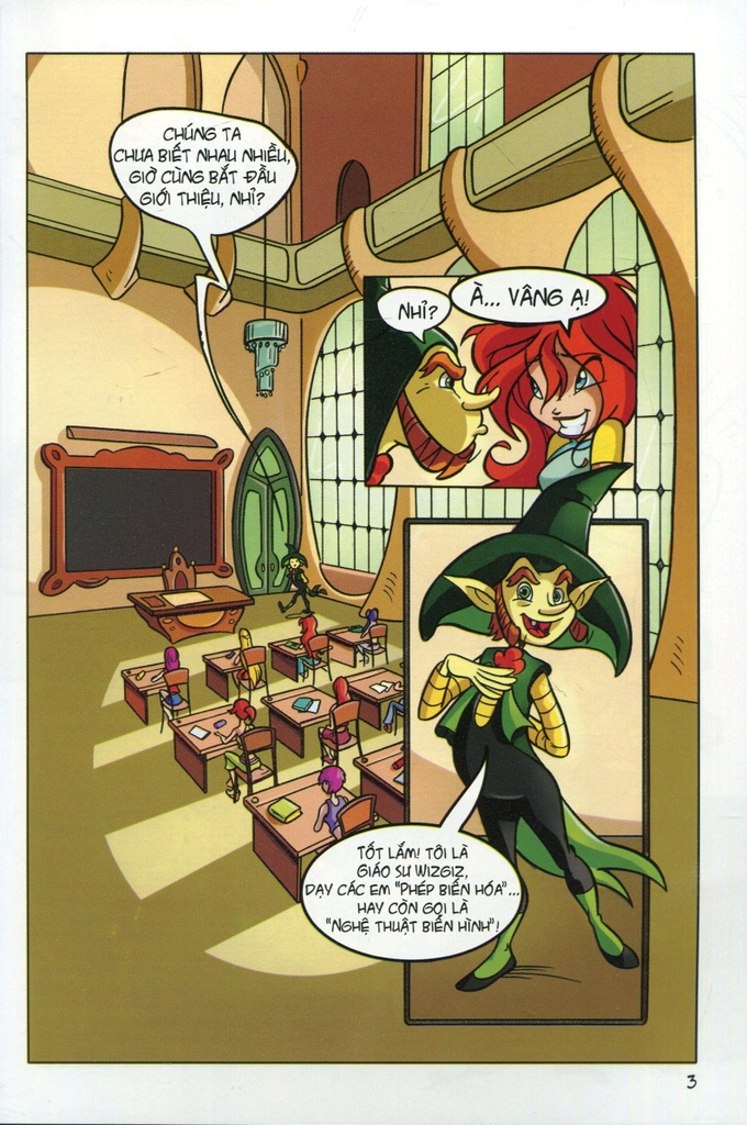 Winx Comic - Tập 2: Bí Mật Học Viện Alfea