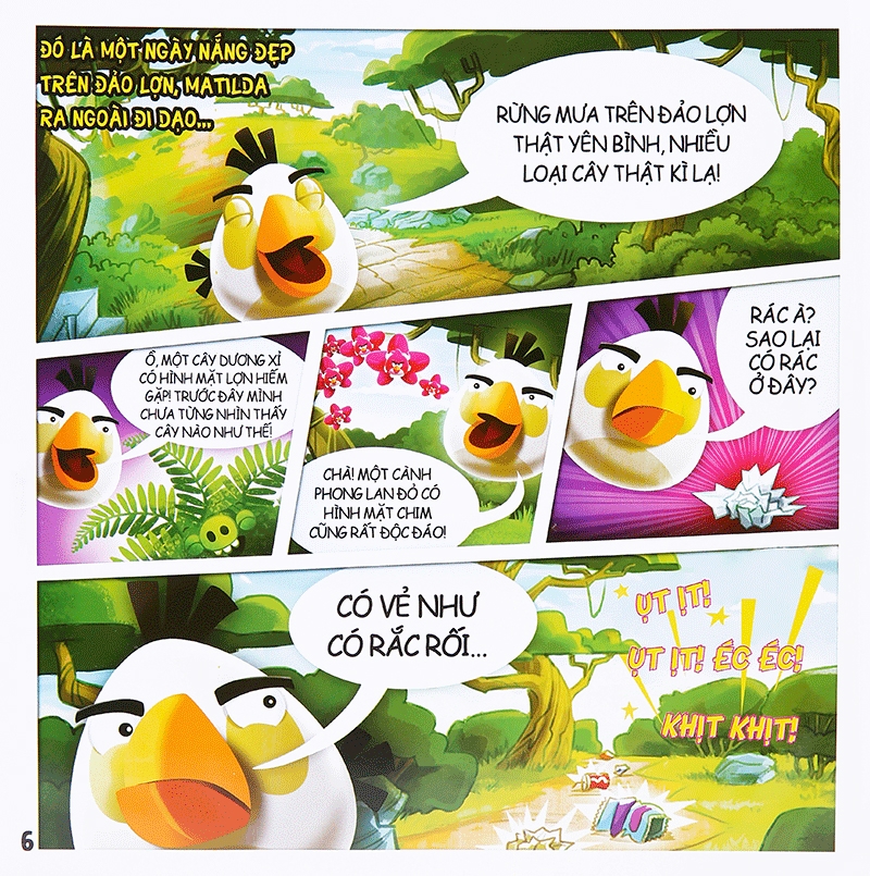 Angry Birds - Bách Khoa Toàn Thư Về Rừng Mưa Nhiệt Đới