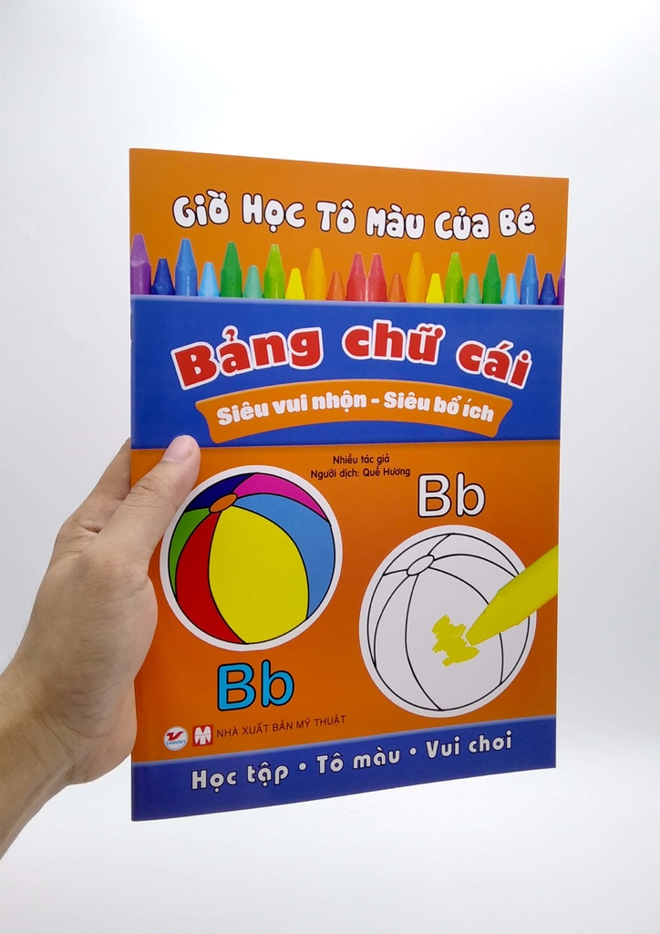 Giờ Học Tô Màu Của Bé - Bảng Chữ Cái