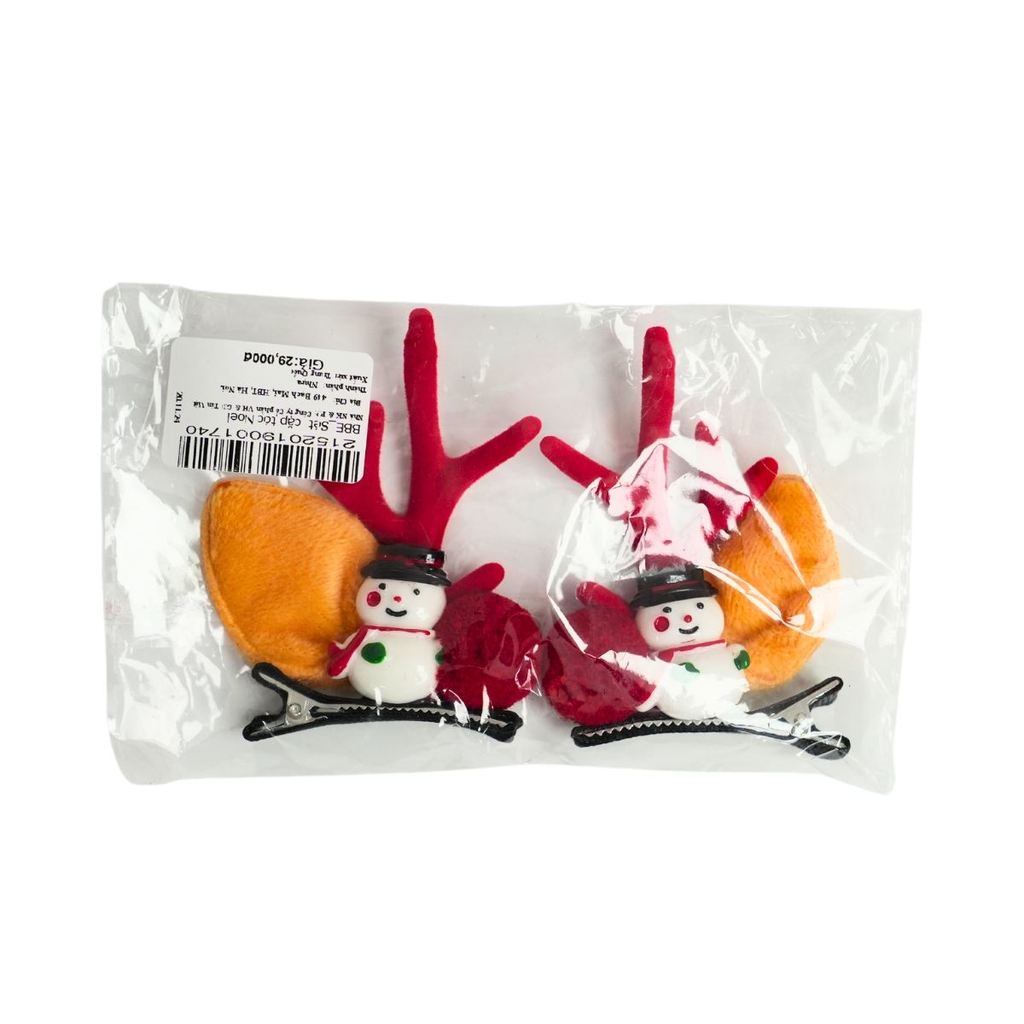 BBE_Sét  cặp tóc Noel