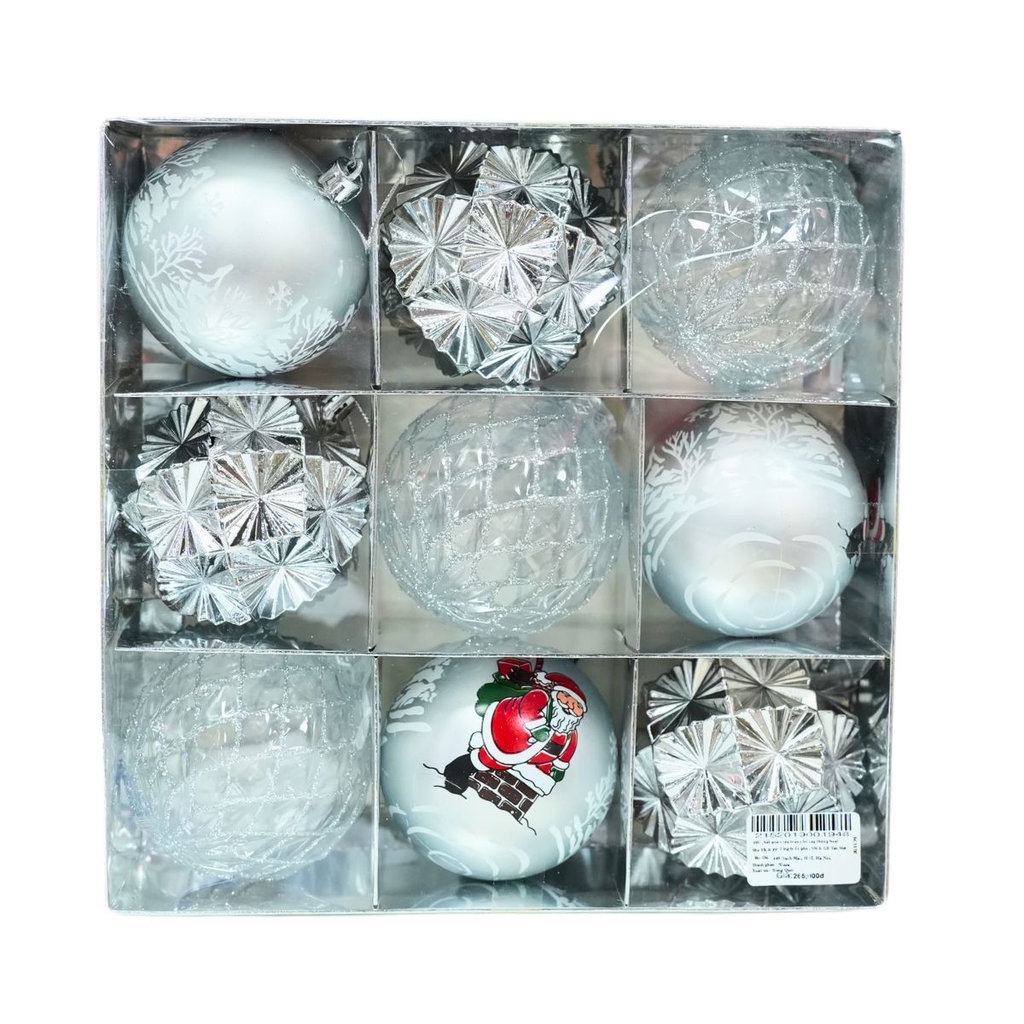 BBE_Sét quả châu trang trí cây thông Noel