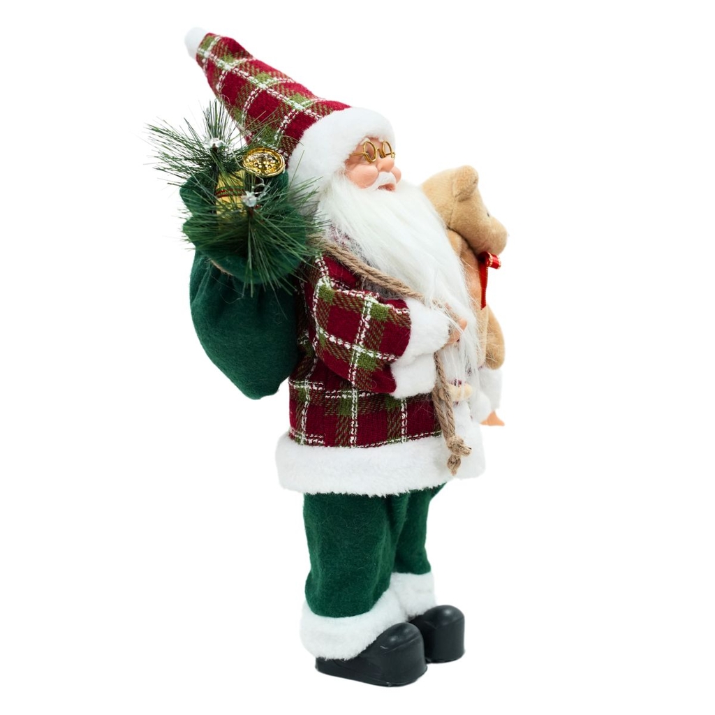 Ông già Noel đứng 30cm