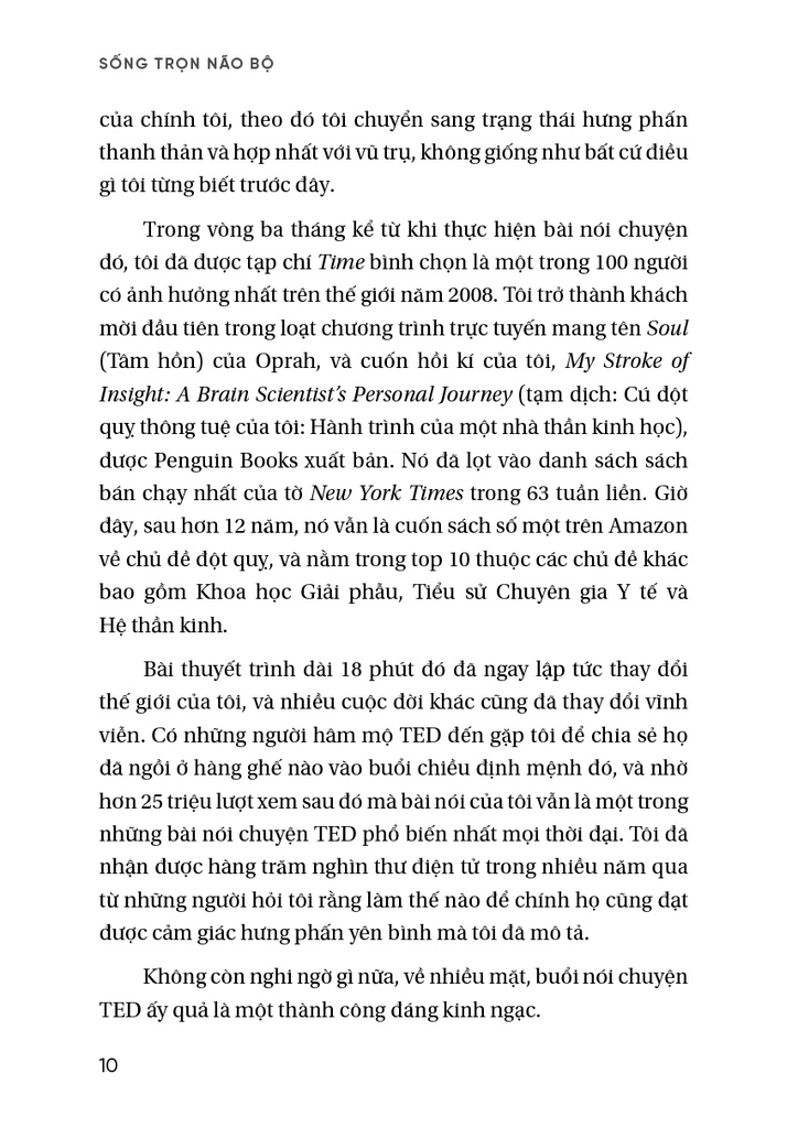 Sống  Trọn Não  Bộ - Giải Phẫu Sự Lựa Chọn Và Bốn Nhân Vật Thúc Đẩy Cuộc Đời Chúng Ta