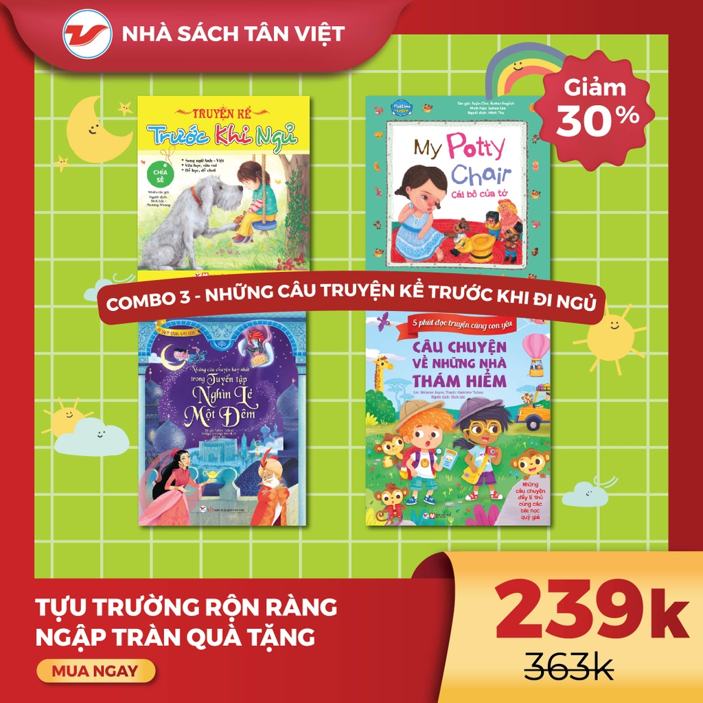 CB03 - Combo -  Những câu truyện kể trước khi đi ngủ