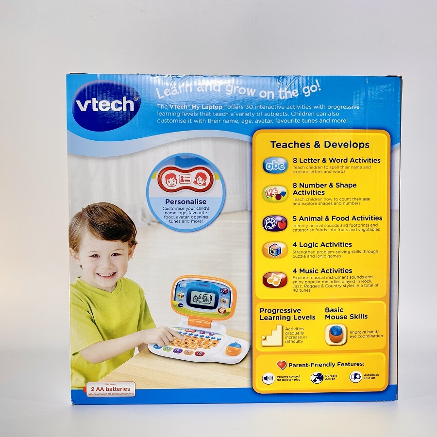 80-155403 My Laptop - Laptop học chữ cái (cam)