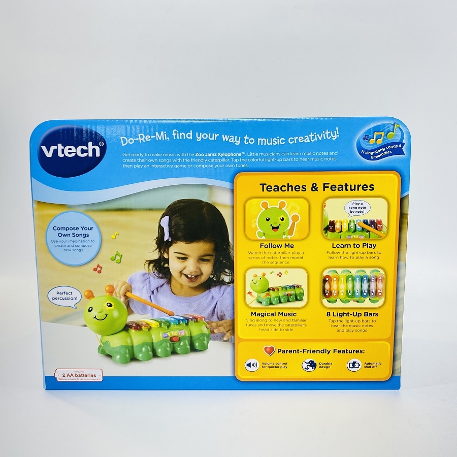 80-174900 Xylophone - Đàn mộc cầm sâu (xanh)