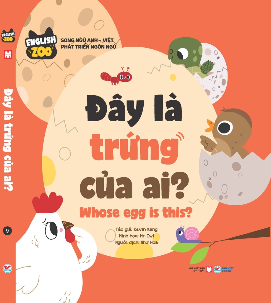 Combo 6 cuốn English Zoo 2026 - Sách tương tác song ngữ Anh Việt - Phát triển ngôn ngữ