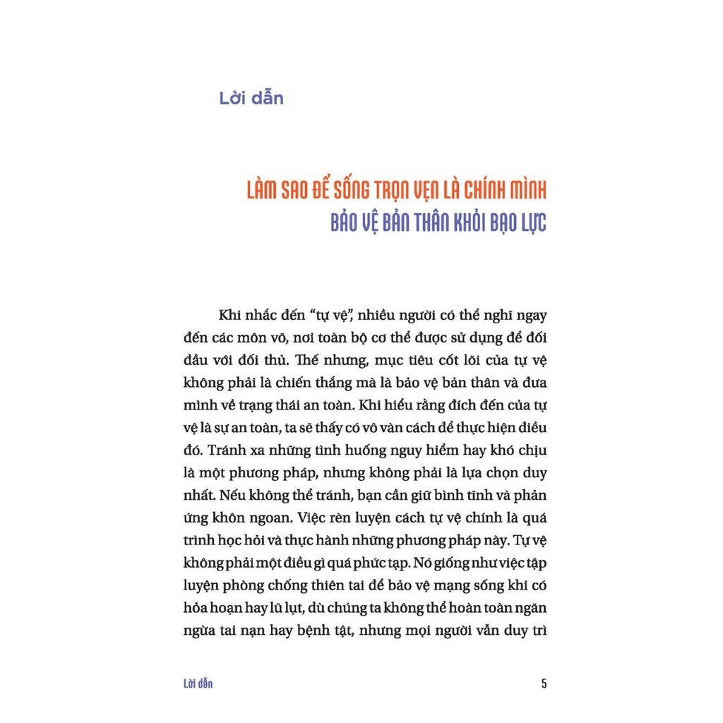 Lớp Học Tự Bảo Vệ - Tân Việt Books