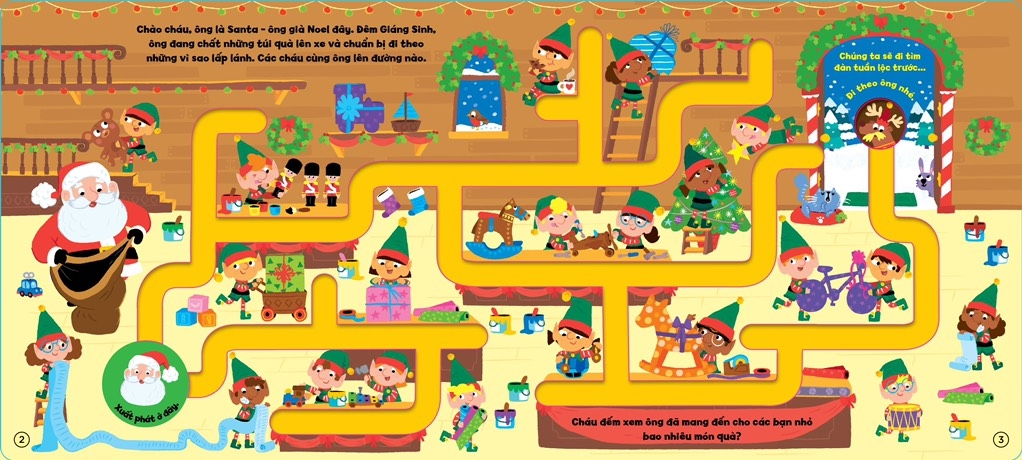 Sách: Mê Cung Diệu Kì - Ông Già Noel (Cuốn số 3)