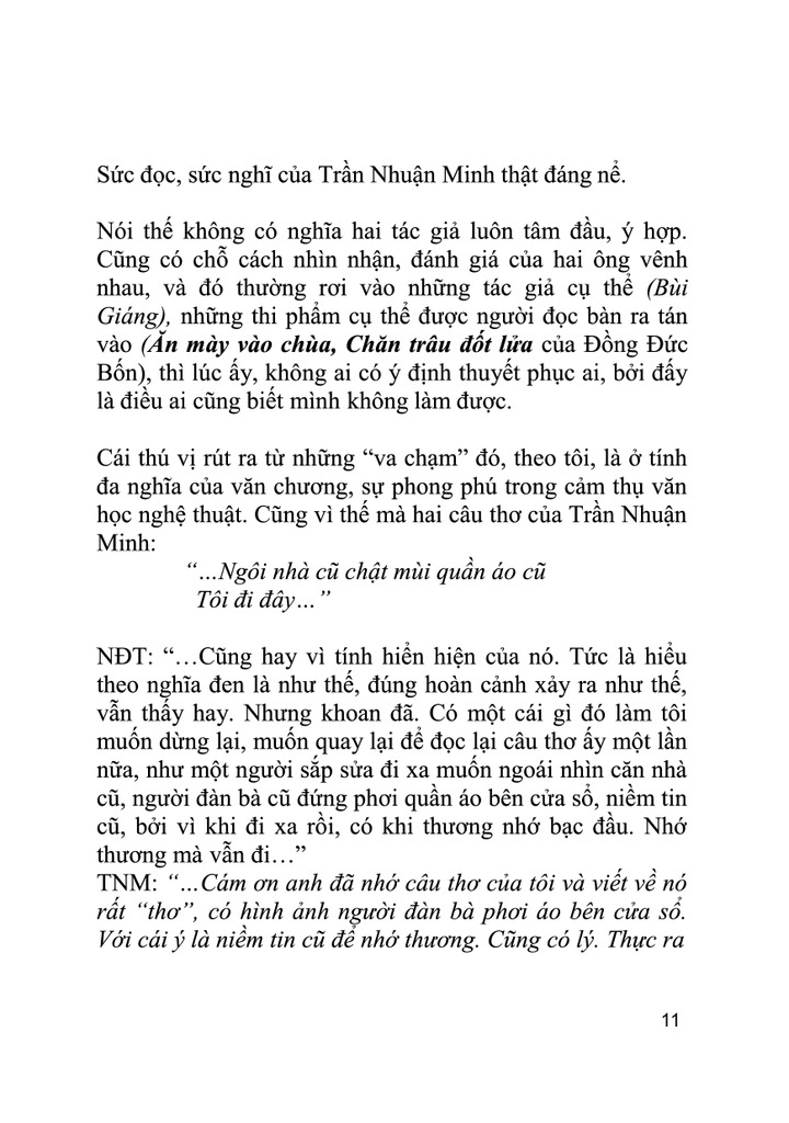 Đối Thoại Văn Chương