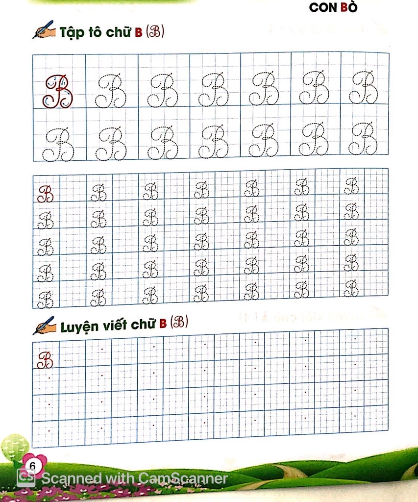 Bé Tự Tin Bước Vào Lớp 1 - Bé Tập Viết Chữ Hoa Tiếng Việt