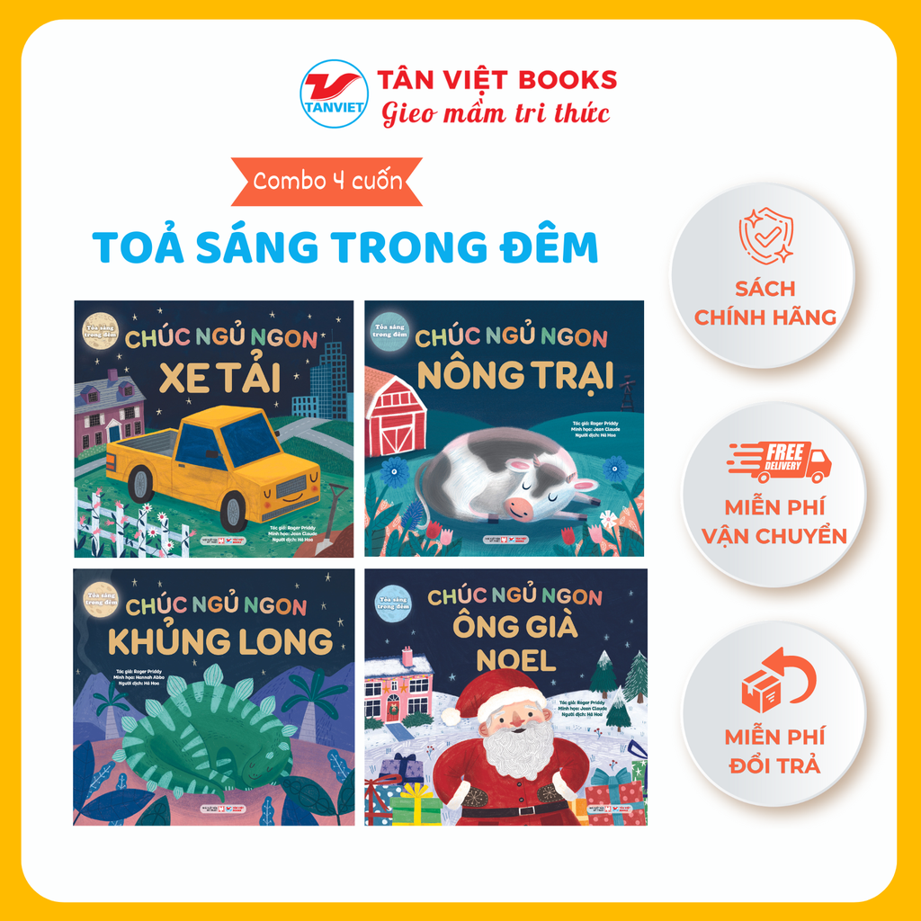 Combo 4 Cuốn Sách Thiếu Nhi: Toả Sáng Trong Đêm