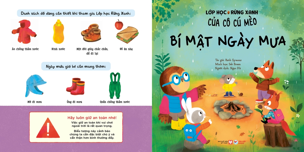 Lớp Học Rừng Xanh Của Cô Cú Mèo - Cuốn 1: Cắm Trại Dưới Ánh Trăng - Kỹ Năng Mềm