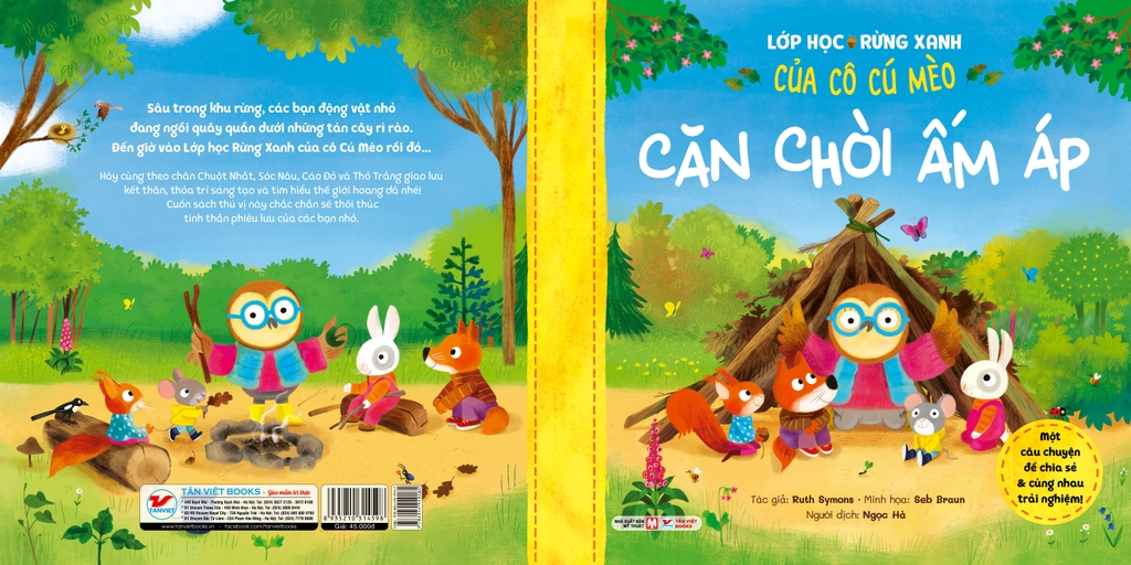 Lớp Học Rừng Xanh Của Cô Cú Mèo - Cuốn 1: Cắm Trại Dưới Ánh Trăng - Kỹ Năng Mềm