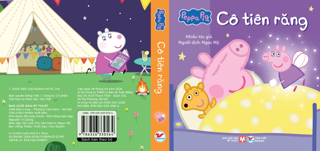Bộ Hộp Peppa Pig: Thư viện nhỏ của tớ: Giờ đi ngủ - Sách Tranh - Dành Cho Trẻ 2+