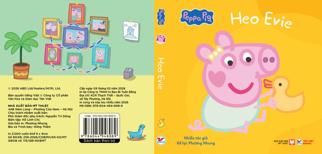 Bộ Hộp Peppa Pig: Gia Đình Thân Yêu - Sách Tranh - Dành Cho Trẻ 2+
