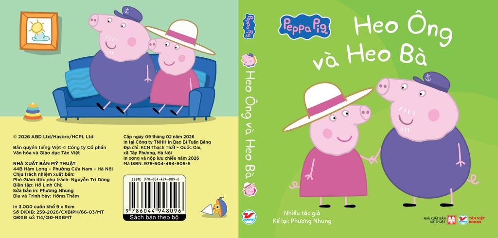 Bộ Hộp Peppa Pig: Gia Đình Thân Yêu - Sách Tranh - Dành Cho Trẻ 2+
