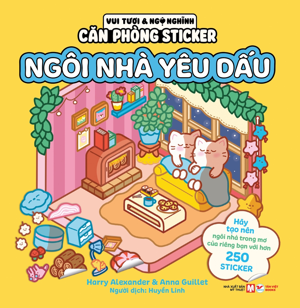Vui tươi và ngộ nghĩnh - Căn phòng Sticker: Ngôi nhà yêu dấu