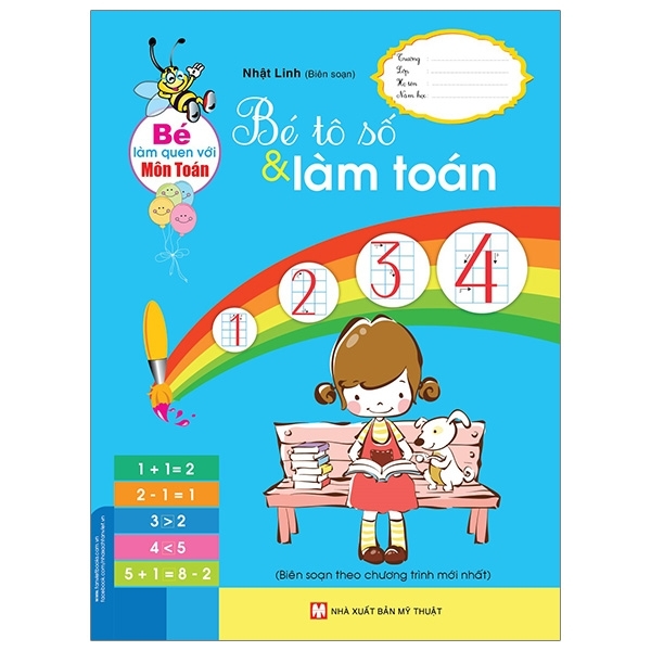 Bé Làm Quen Với Môn Toán - Bé Tô Số & Làm Toán