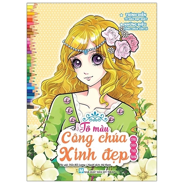 Tô Màu Công Chúa Xinh Đẹp - Công Chúa Thời Trang ( TB 2024 )