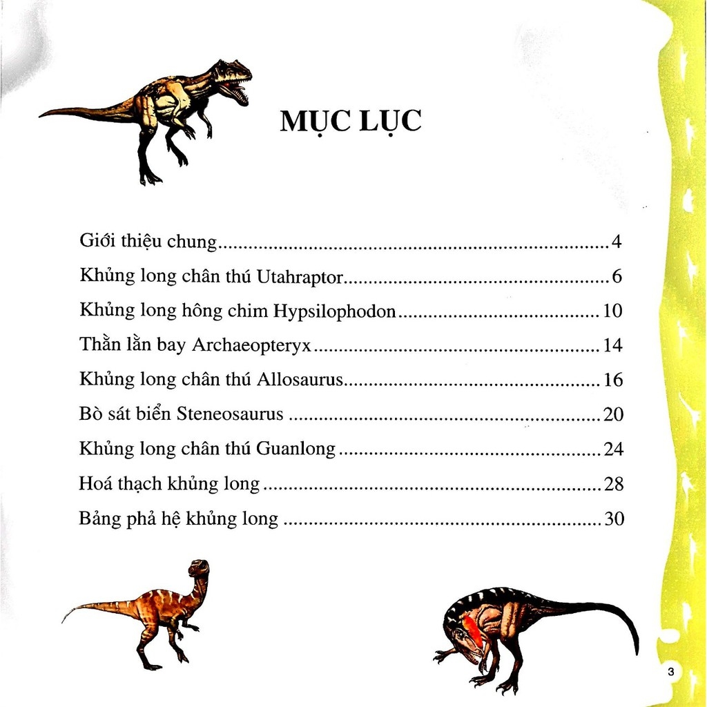 Khủng Long Chân Thú Allosaurus