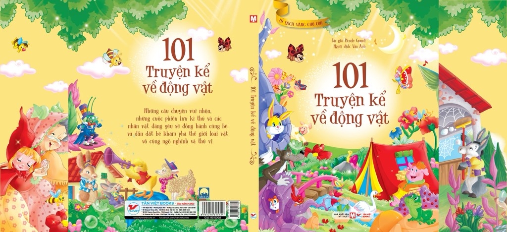 101 Truyện Kể Về Động Vật - Phiên Bản Bìa Mềm - Tủ Sách Vàng Cho Con