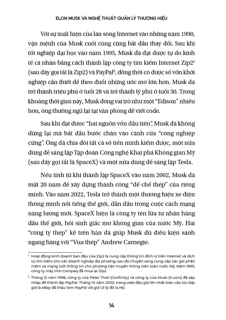ELON MUSK VÀ NGHỆ THUẬT QUẢN LÝ THƯƠNG HIỆU