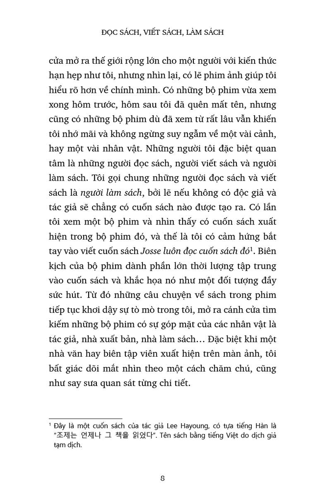 Đọc Sách, Viết Sách, Làm Sách - Lee Hayoung